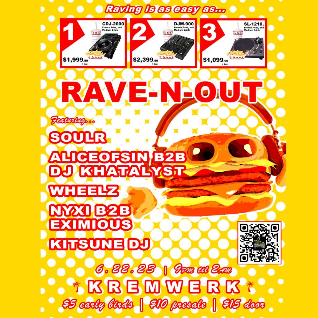 RAVE-N-OUT at Kremwerk By Impact! Productions Seattle
