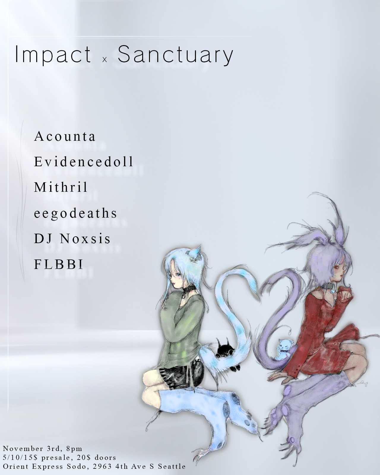 Sanctuary X Impact! Poster