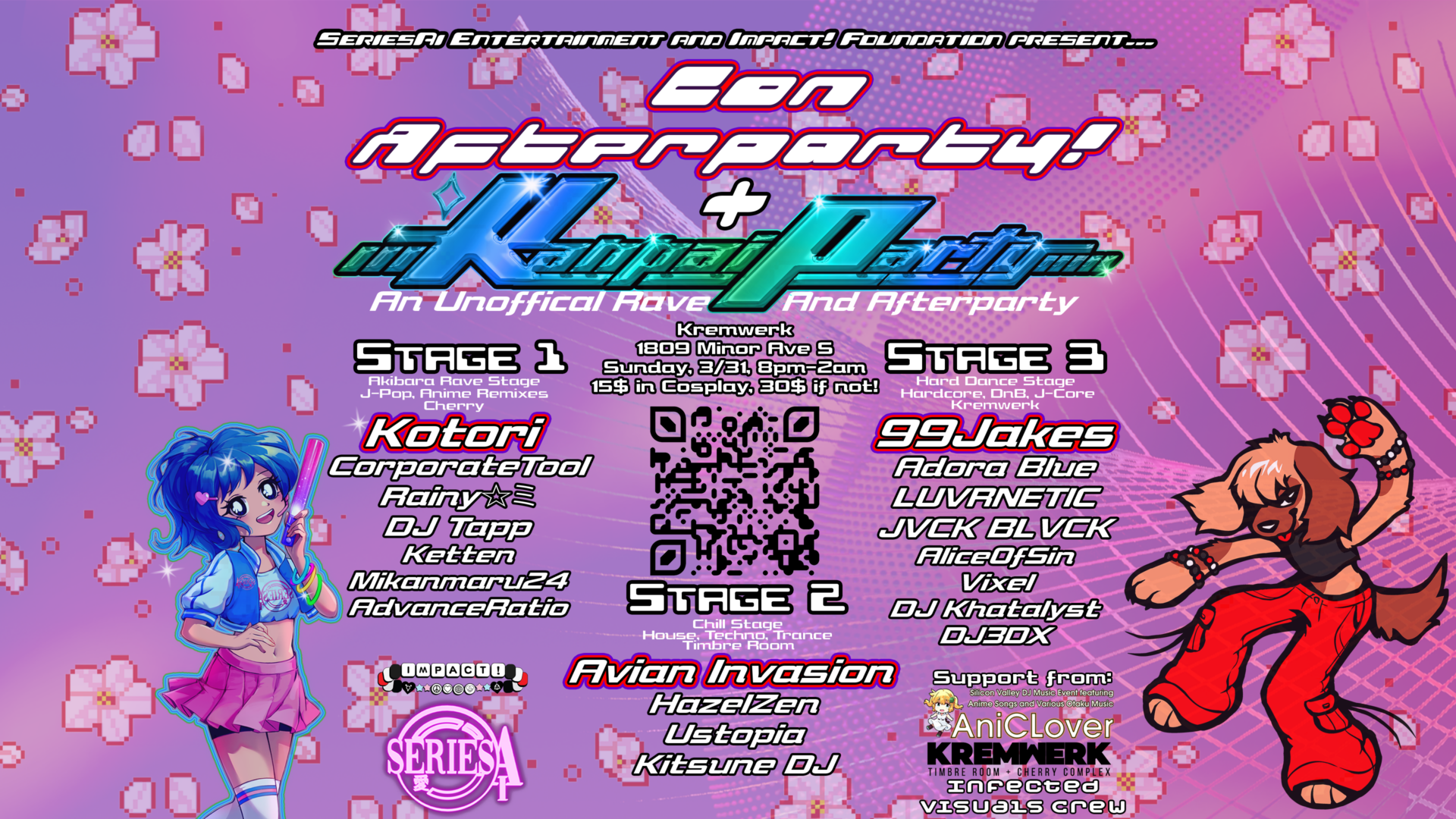 Con Afterparty Flyer