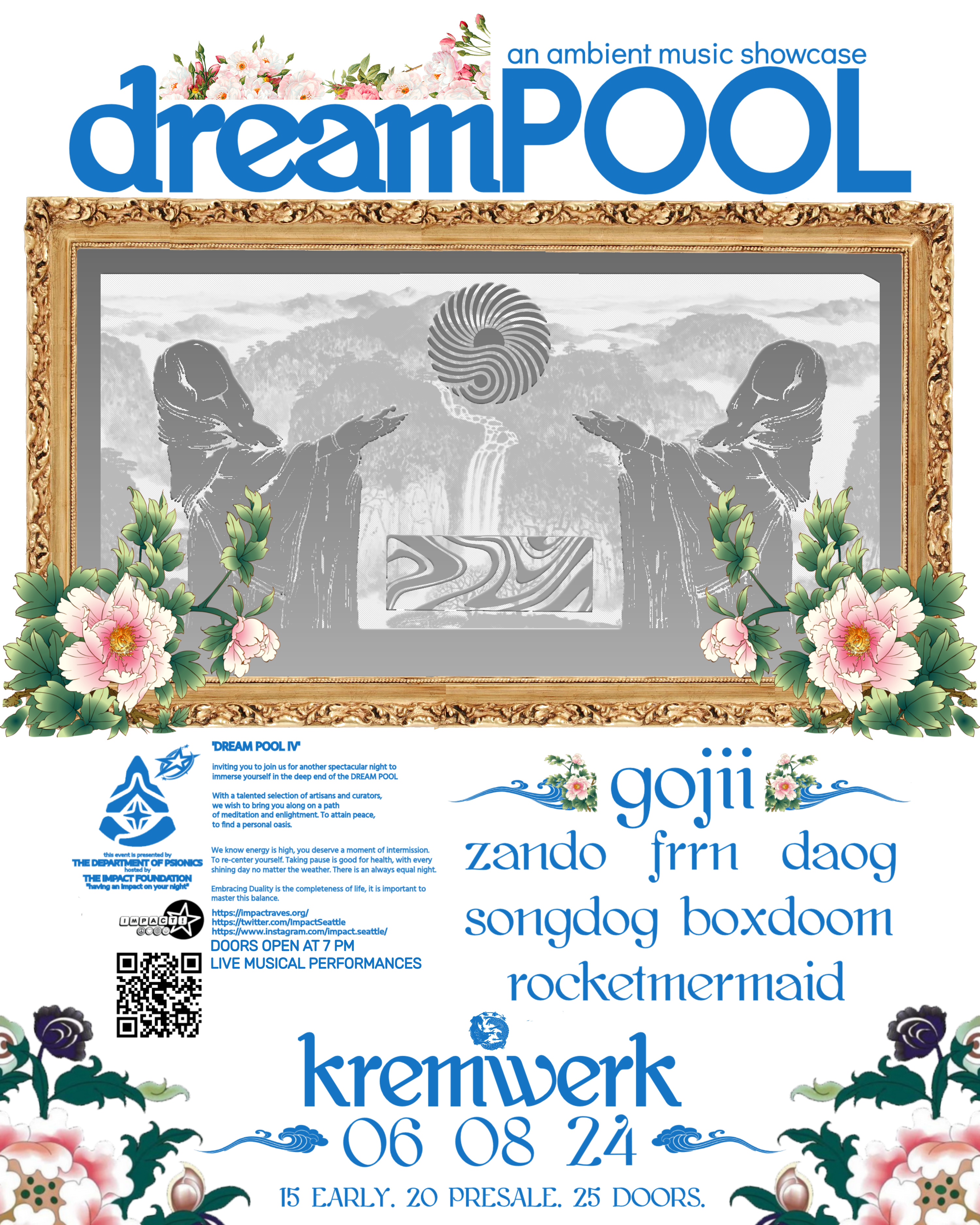 dream pool iv flyer