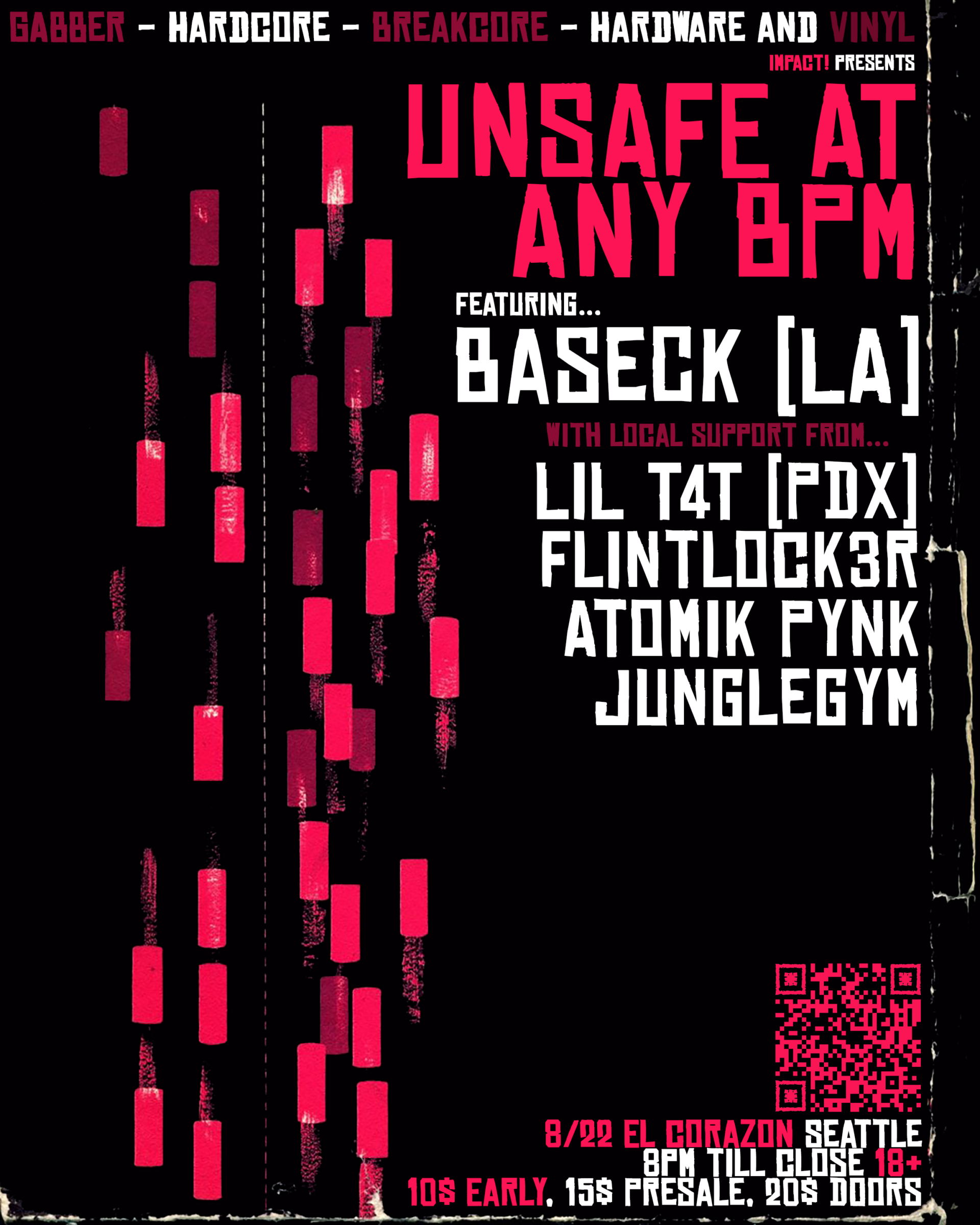 unsafe at any bpm flyer