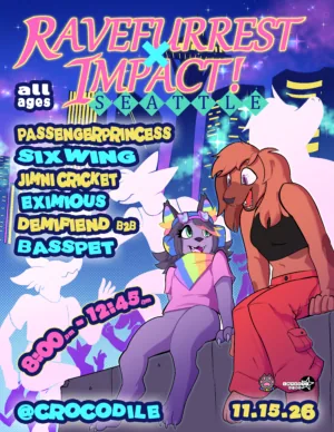 Ravefurrest x Impact! 3 poster